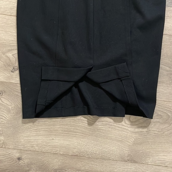 INC Women's black and grey sleeveless belted dress, Size 4 - Picture 6 of 9